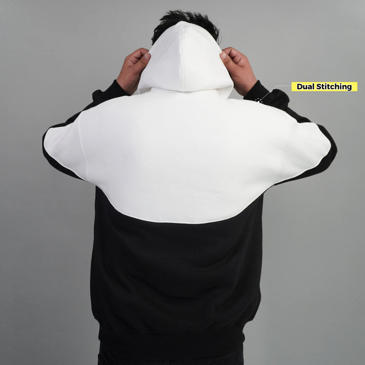 White Oversized Hoodie