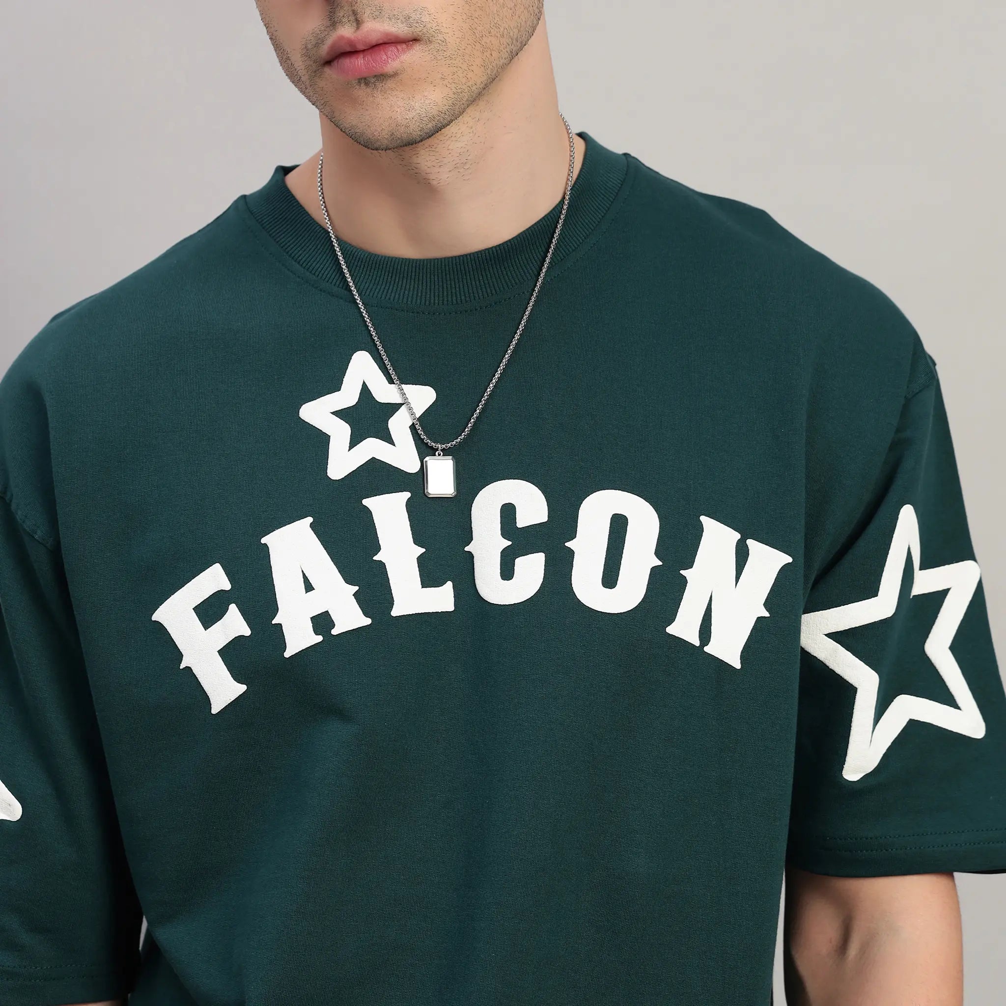 DARK GREEN STELLAR CONSTELLATION T-SHIRT