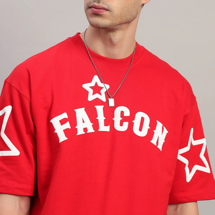 RED COSMIC RADIANCE T-SHIRT