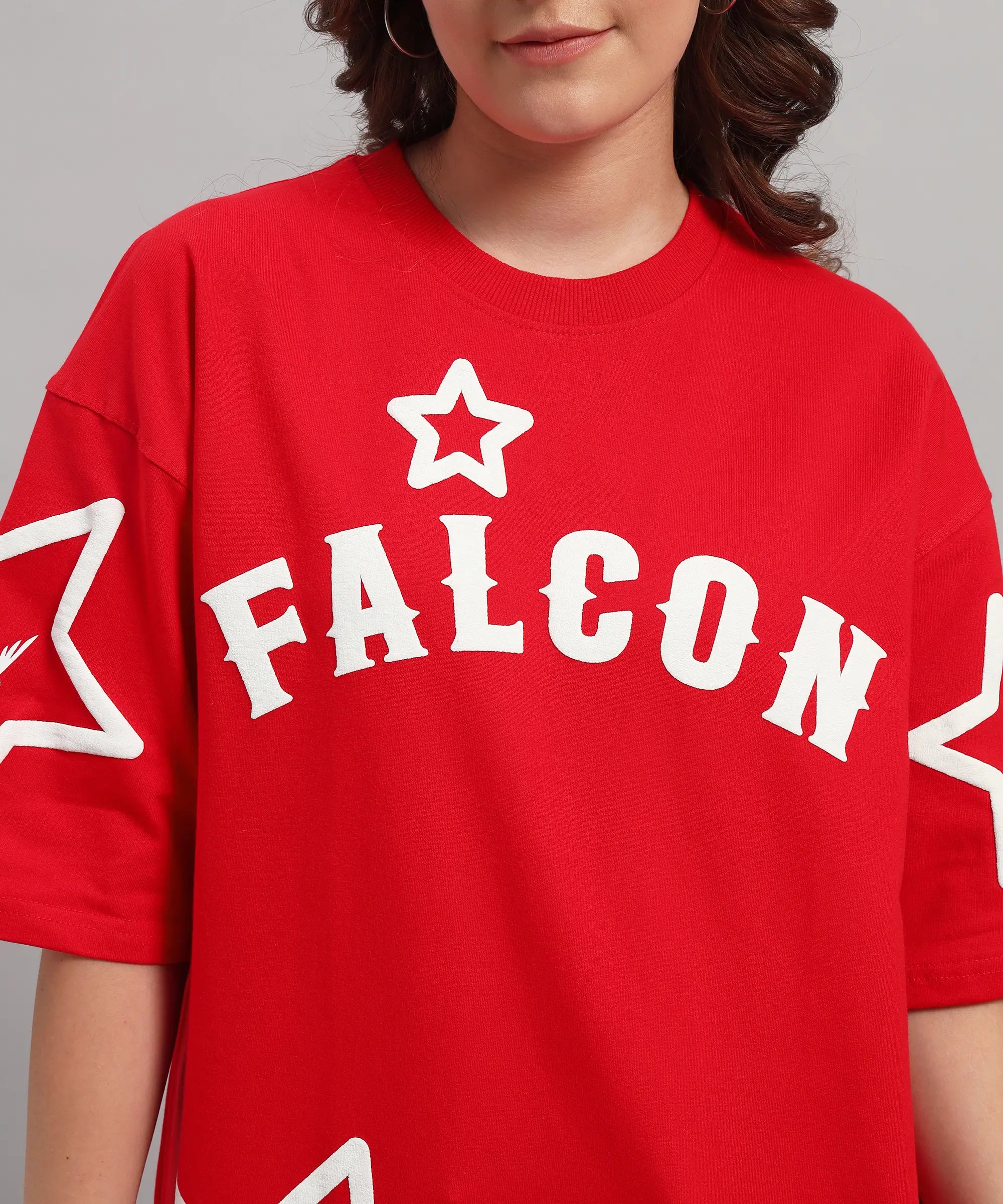 RED COSMIC RADIANCE T-SHIRT