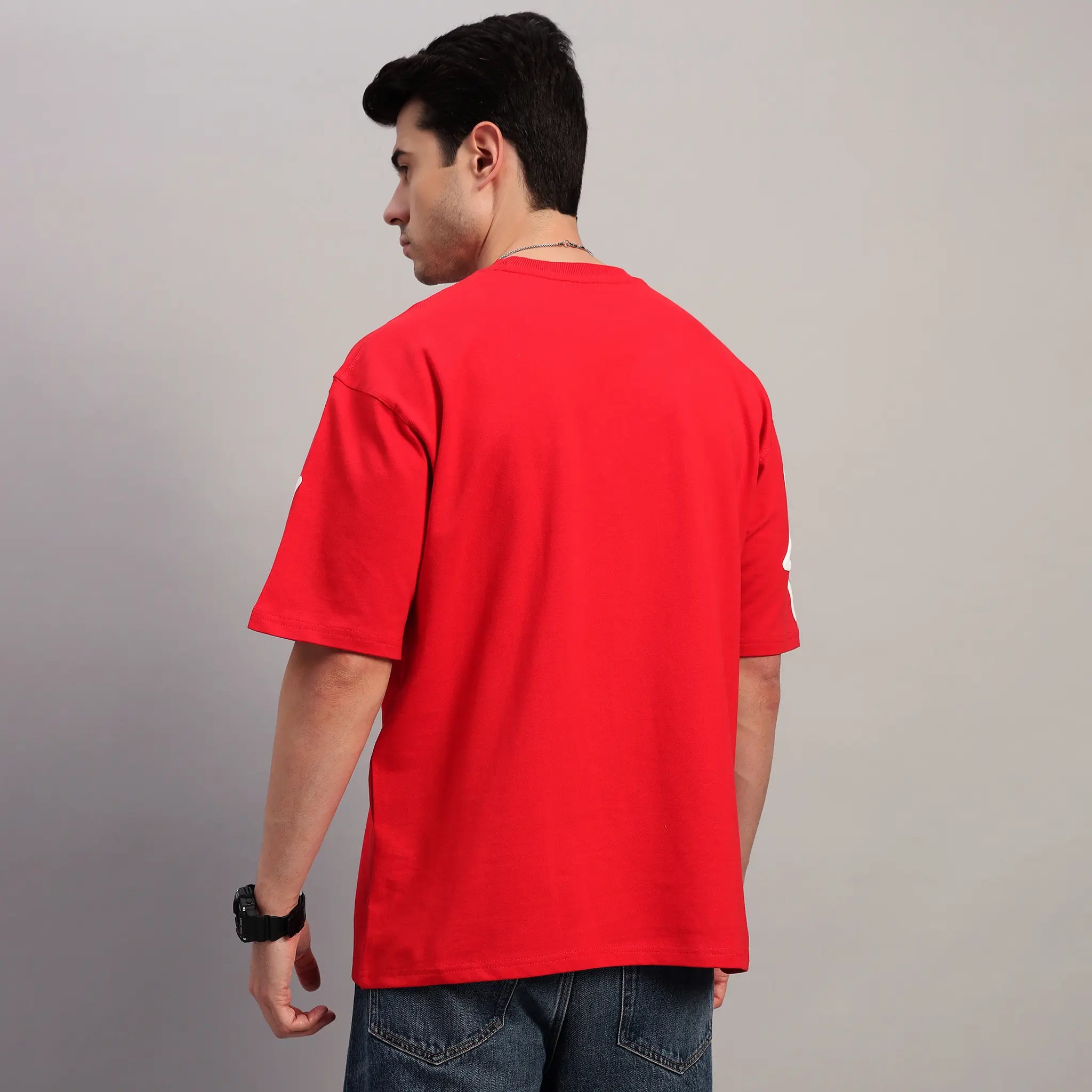 RED COSMIC RADIANCE T-SHIRT