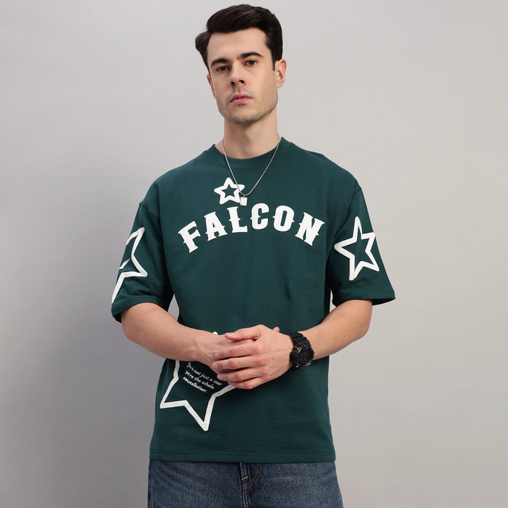 DARK GREEN STELLAR CONSTELLATION T-SHIRT