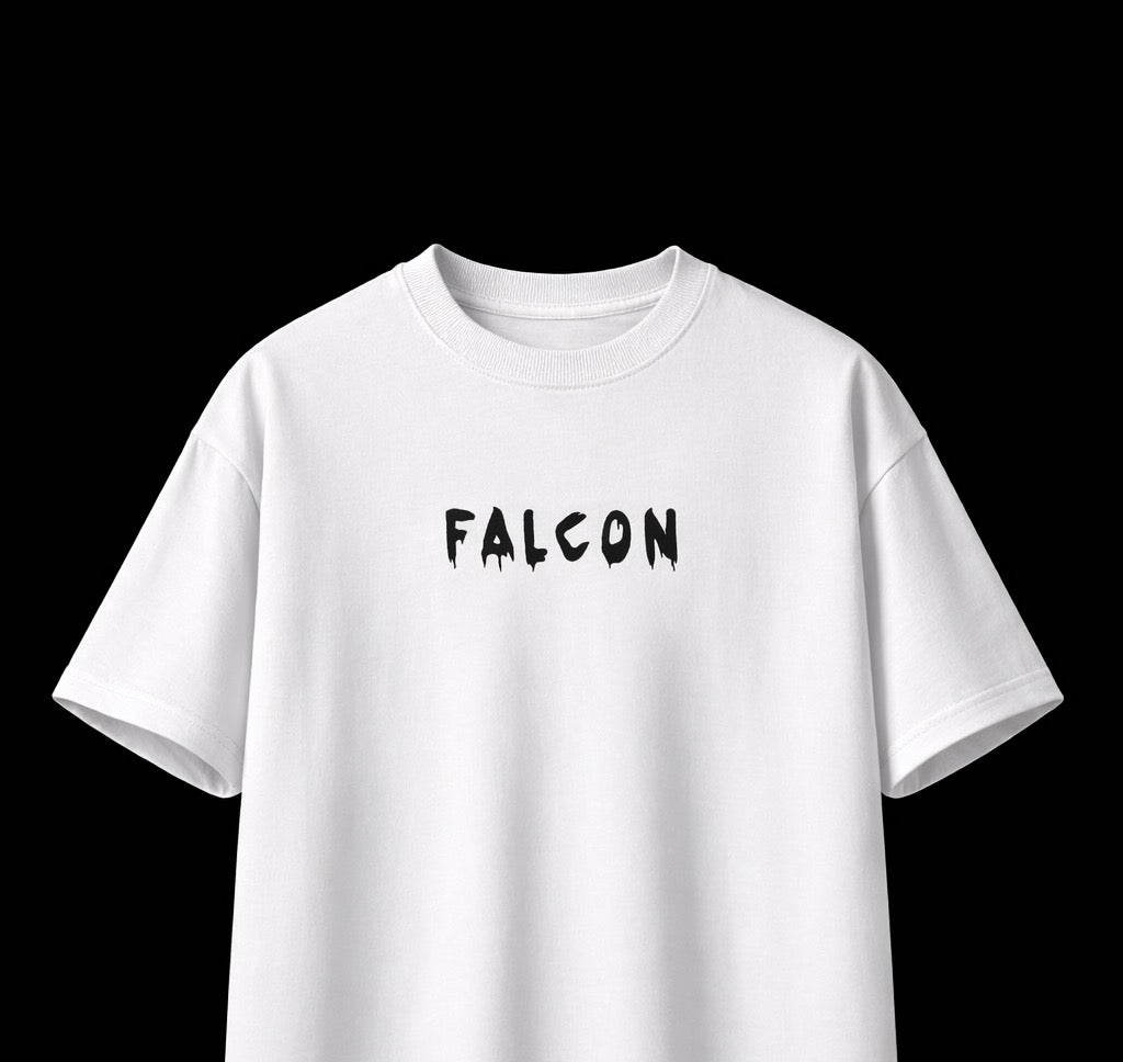 White Swift Raptor Oversized T-shirt