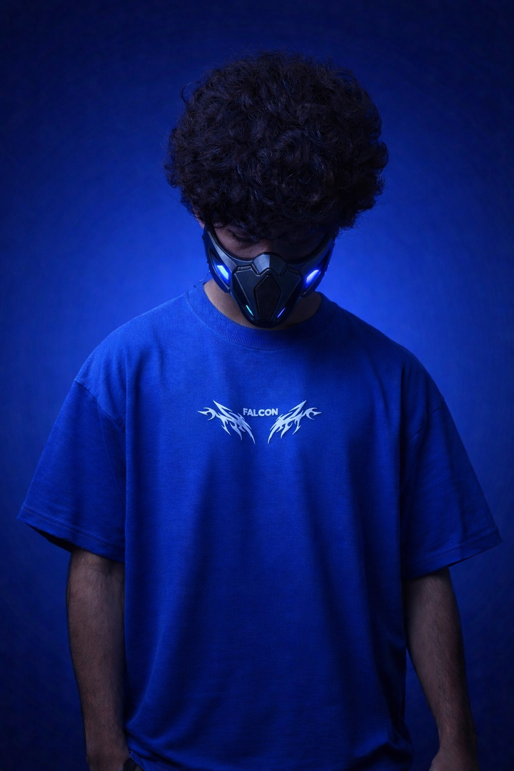 Blue Oversized T-shirt